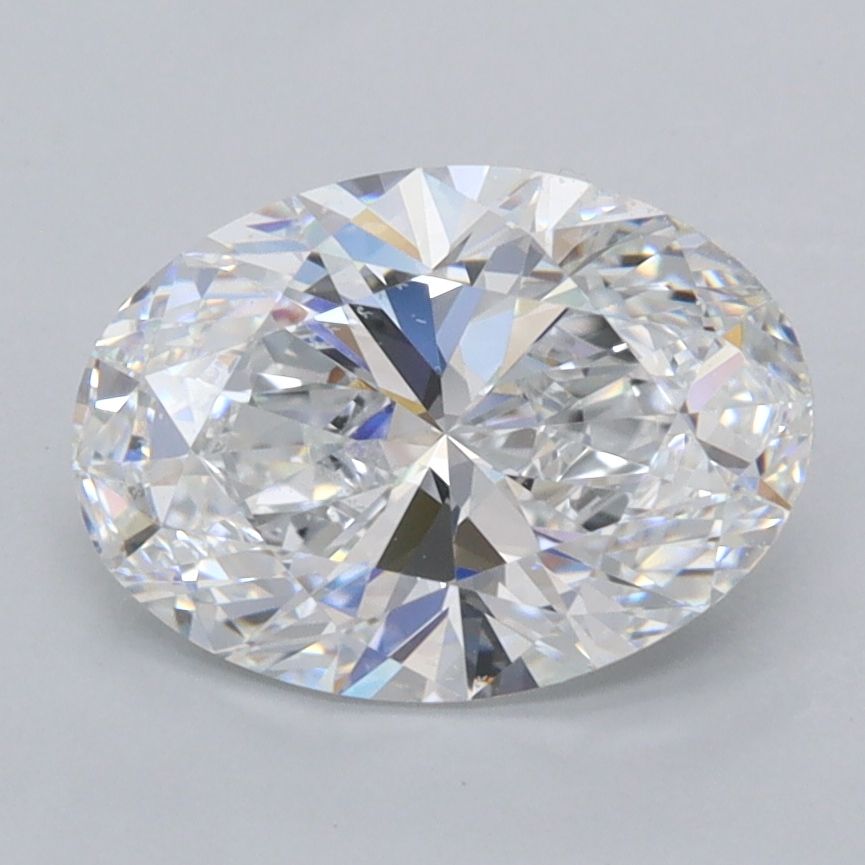 2.05 ct. oval Lab Grown Diamond front image