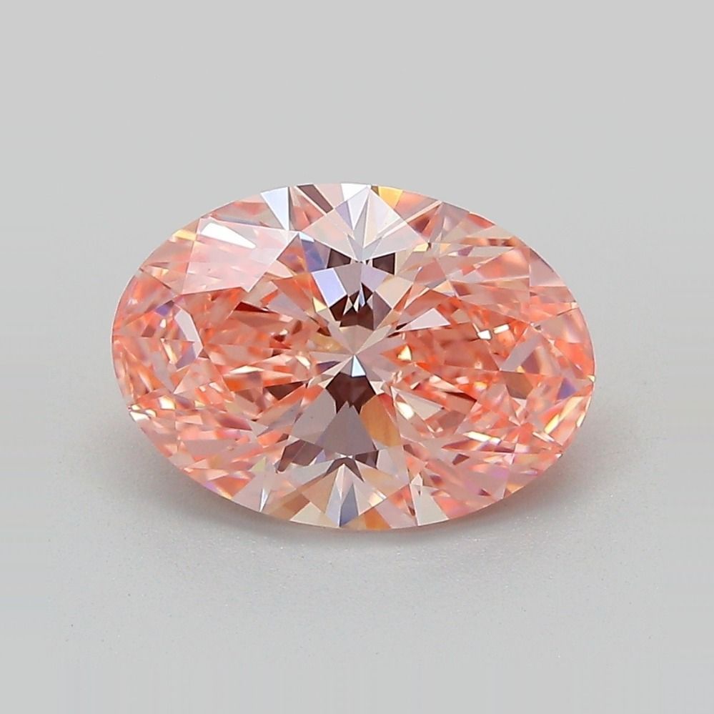 2.80 ct. oval Lab Grown Diamond front image