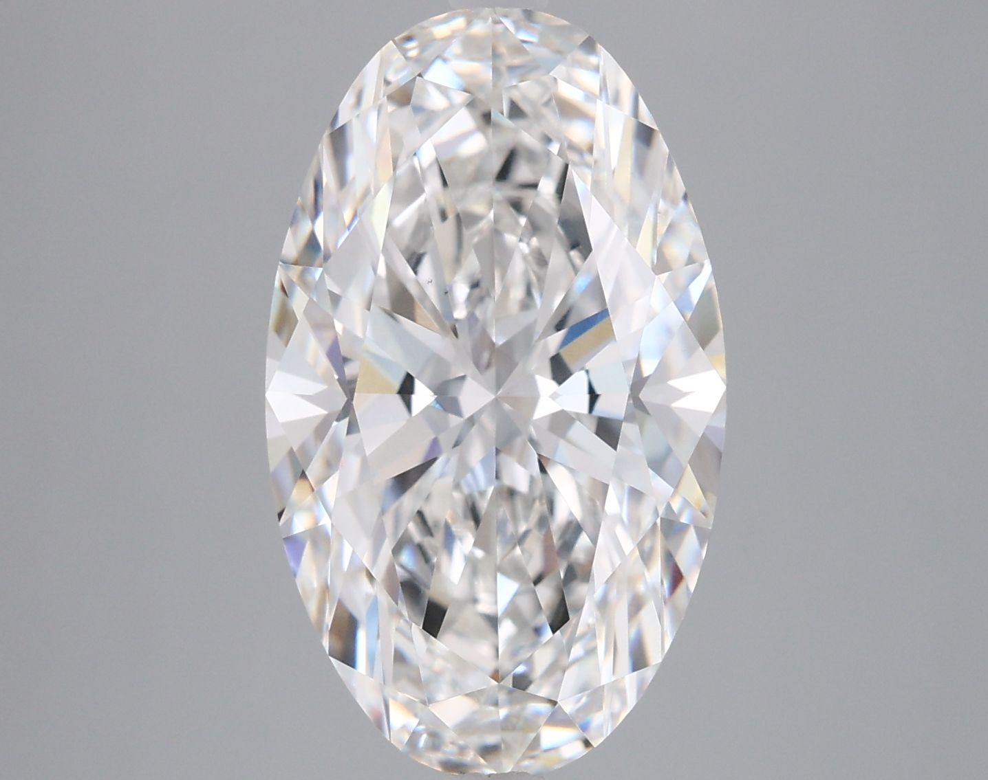 4.08 ct. oval Lab Grown Diamond front image