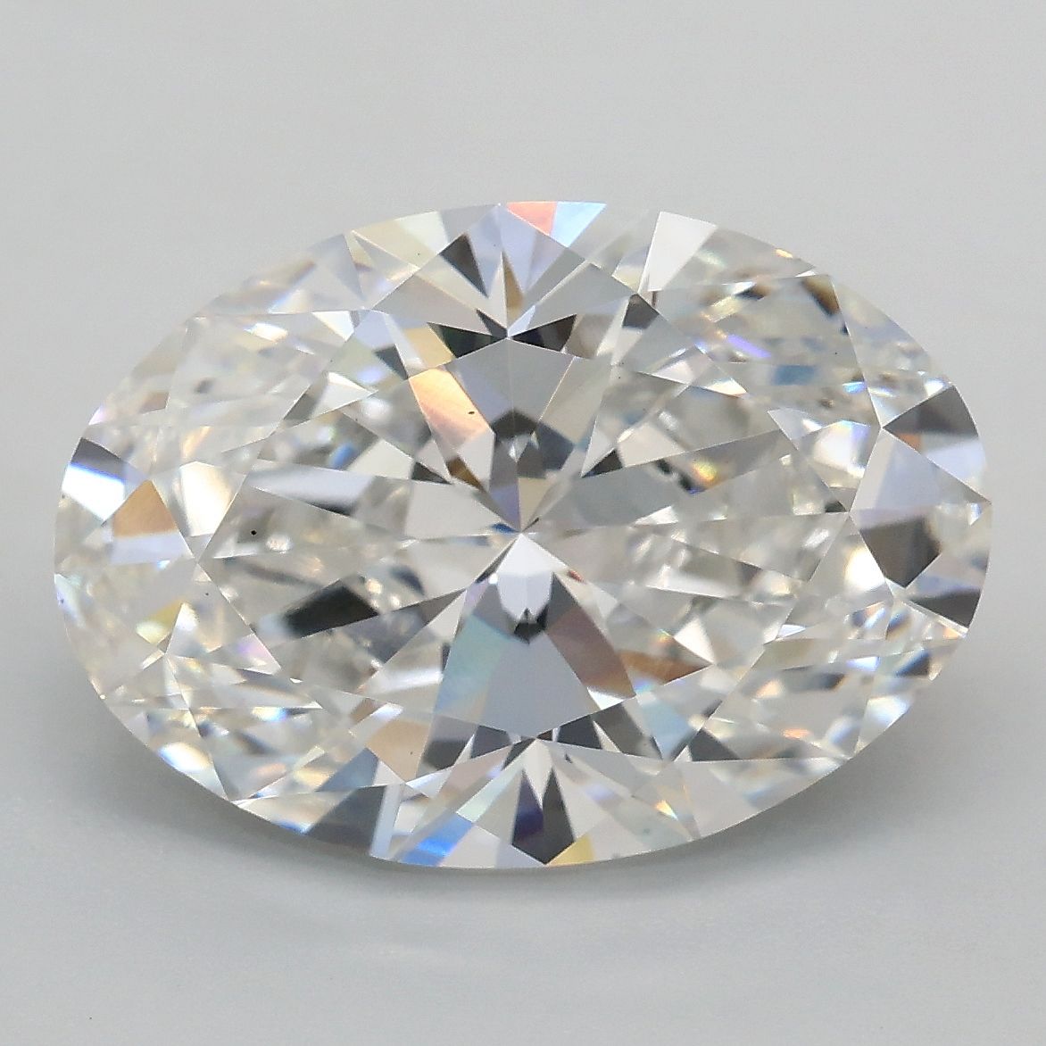 5.03 ct. oval Lab Grown Diamond front image