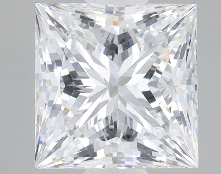 3.02 ct. princess Lab Grown Diamond front image