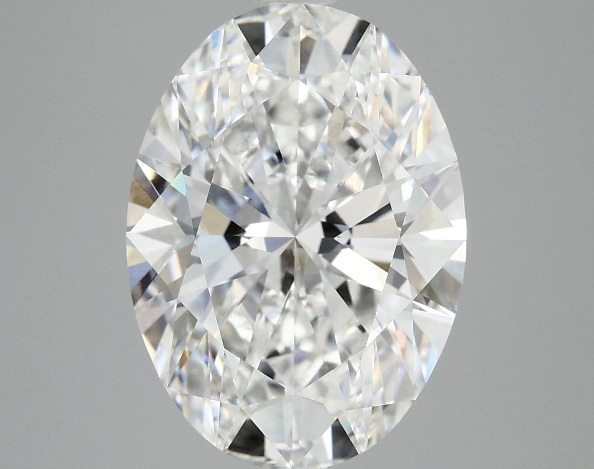 5.01 ct. oval Lab Grown Diamond front image