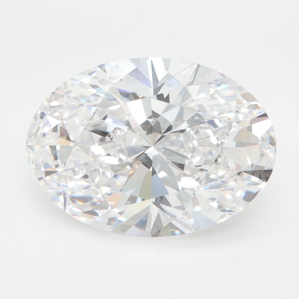 3.28 ct. oval Lab Grown Diamond front image