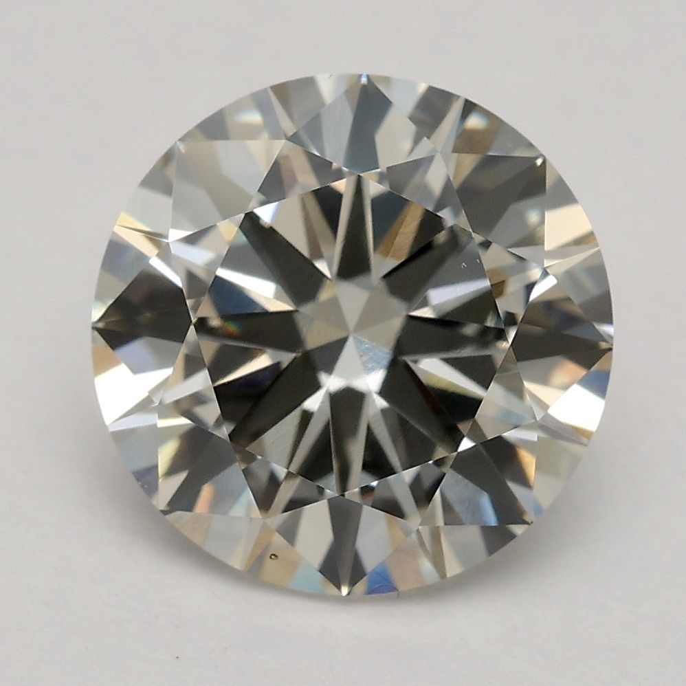 2.70 ct. round Lab Grown Diamond front image