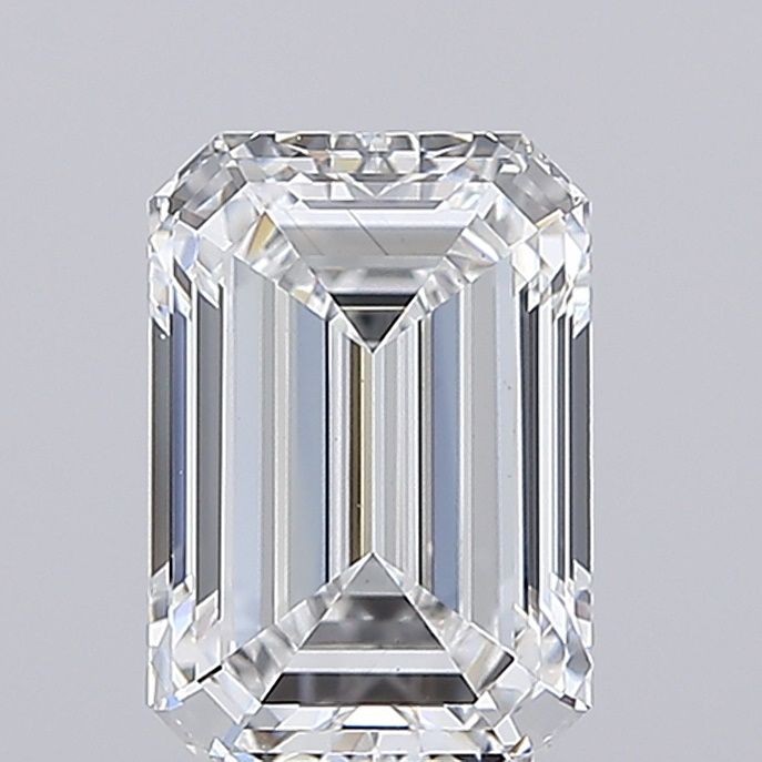 2.51 ct. emerald Lab Grown Diamond front image