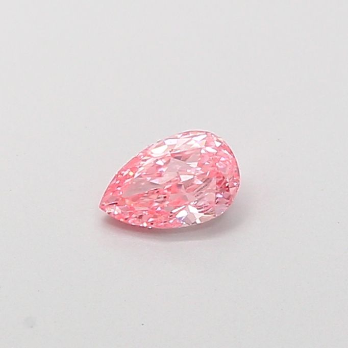 0.34 CT Fancy Vivid Pink PEAR