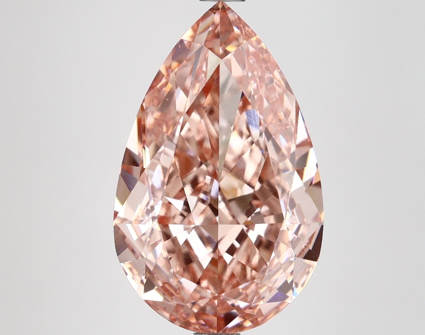 6.38 ct. pear Lab Grown Diamond front image