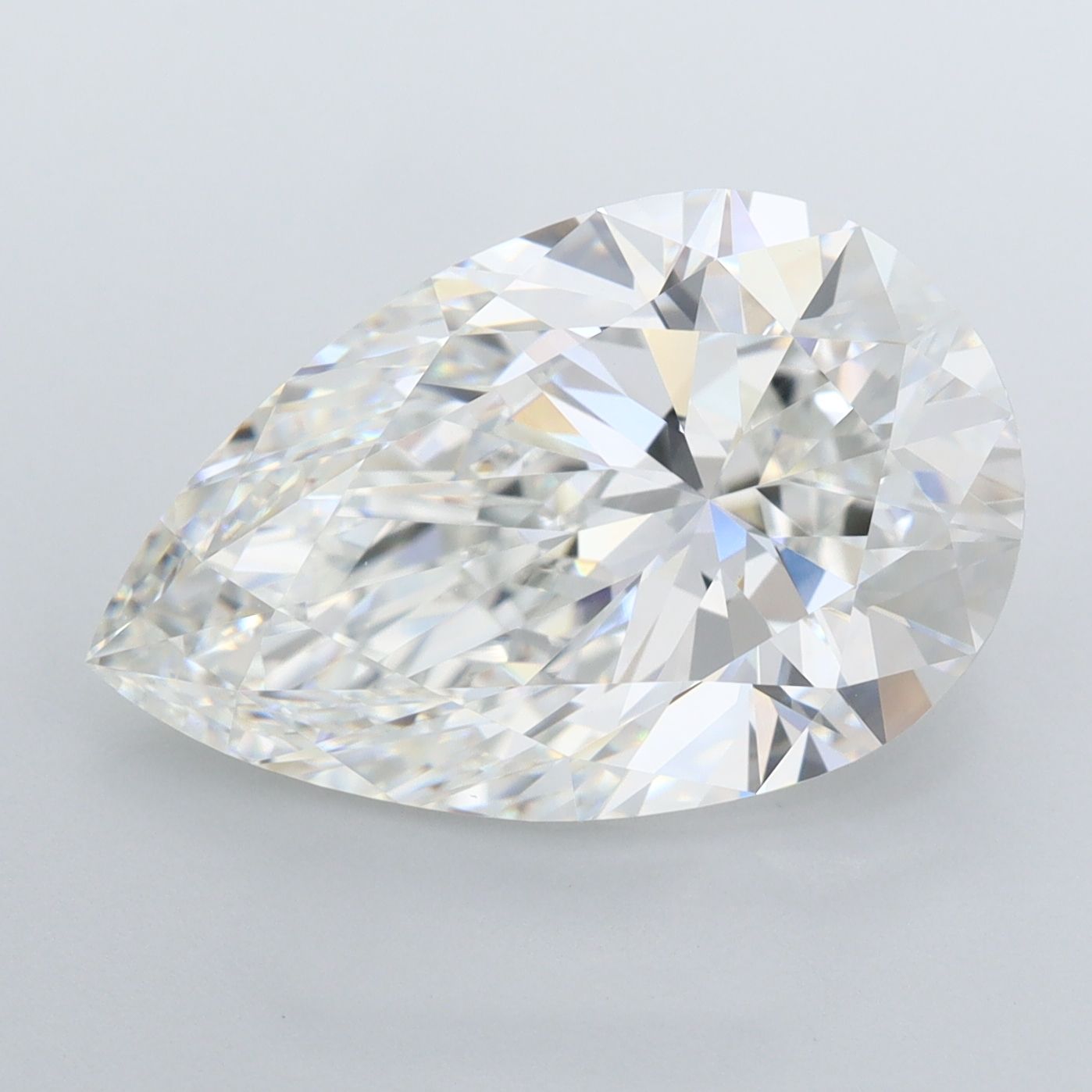 7.08 ct. pear Lab Grown Diamond front image
