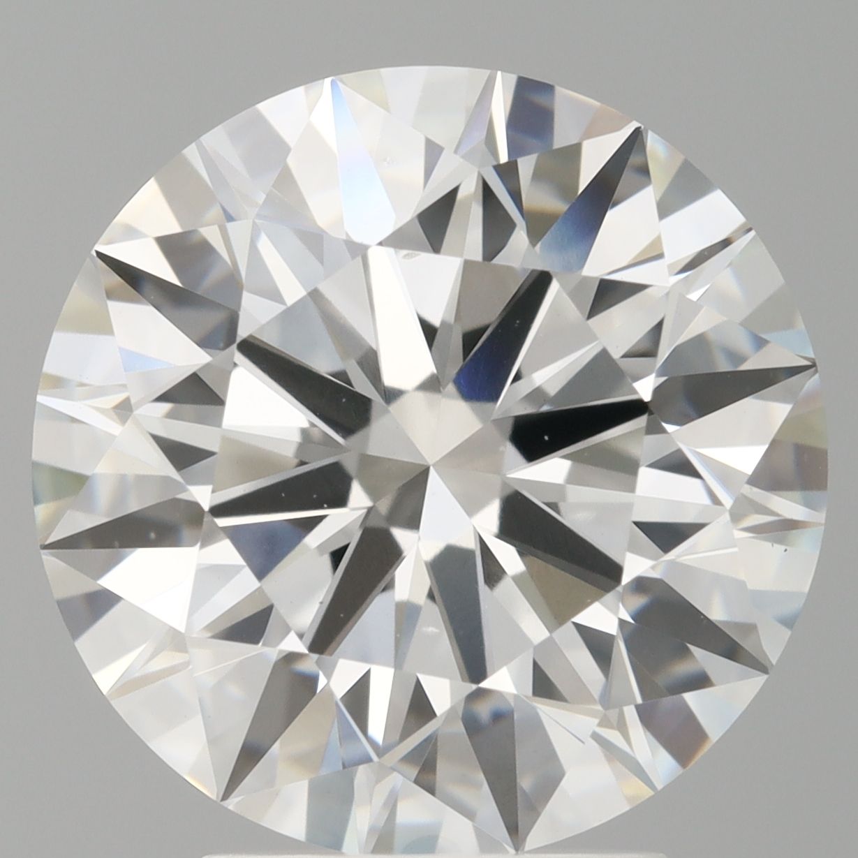3.99 ct. round Lab Grown Diamond front image