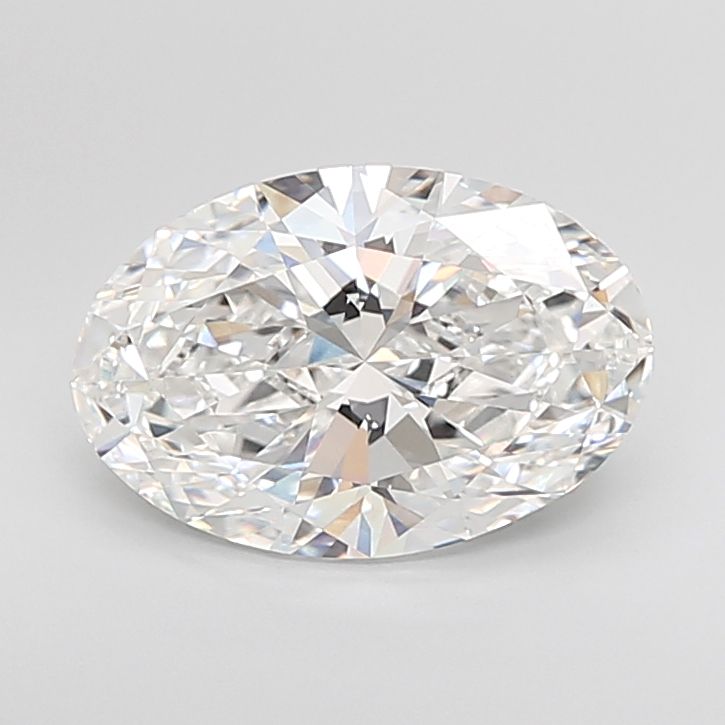5.07 ct. oval Lab Grown Diamond front image