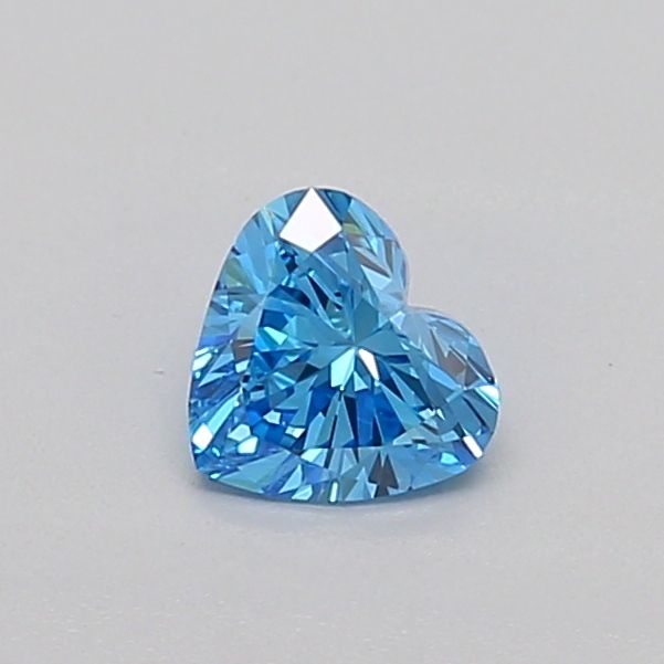 0.31 CT Fancy Vivid Blue HEART
