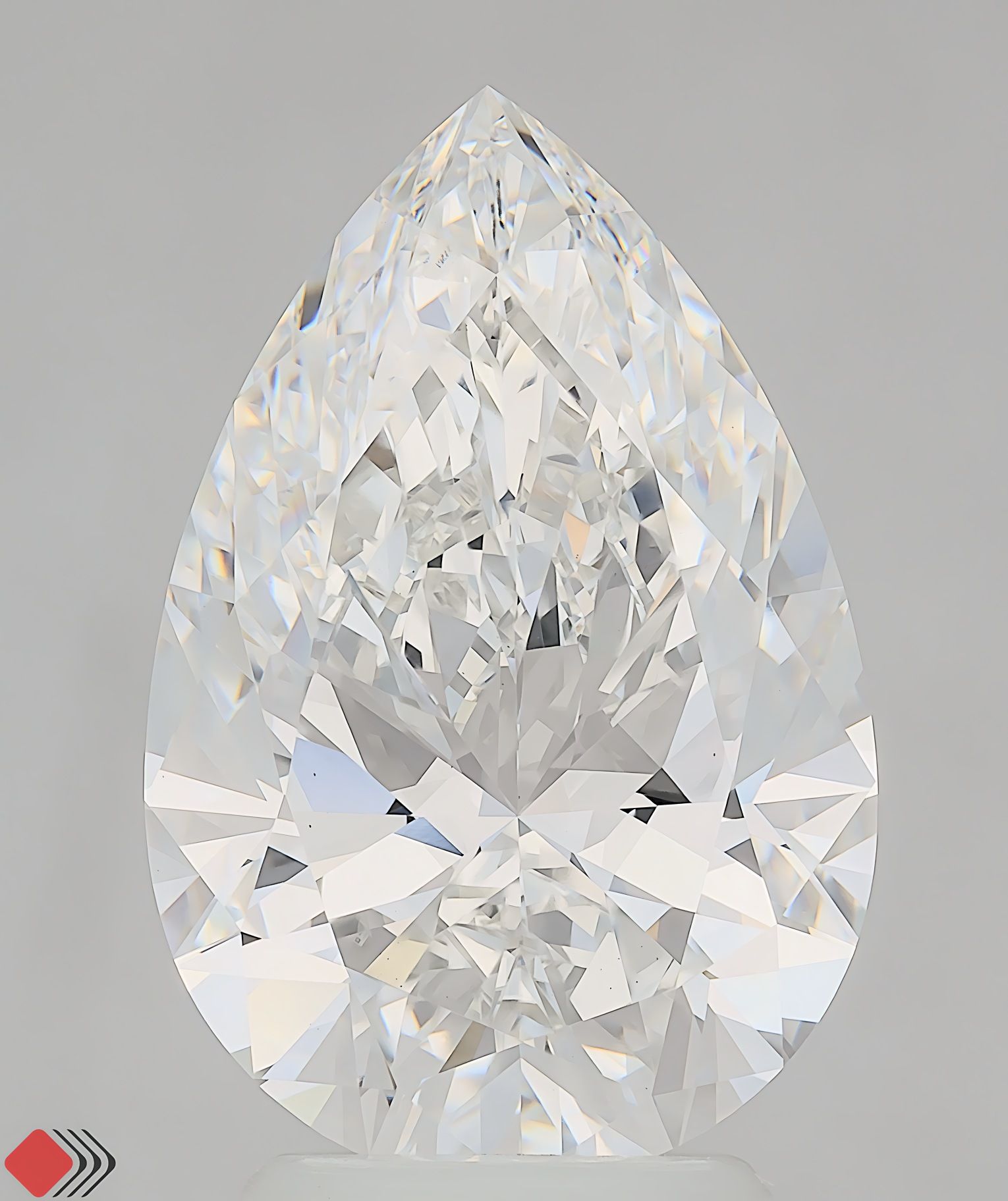 3.52 ct. pear Lab Grown Diamond front image