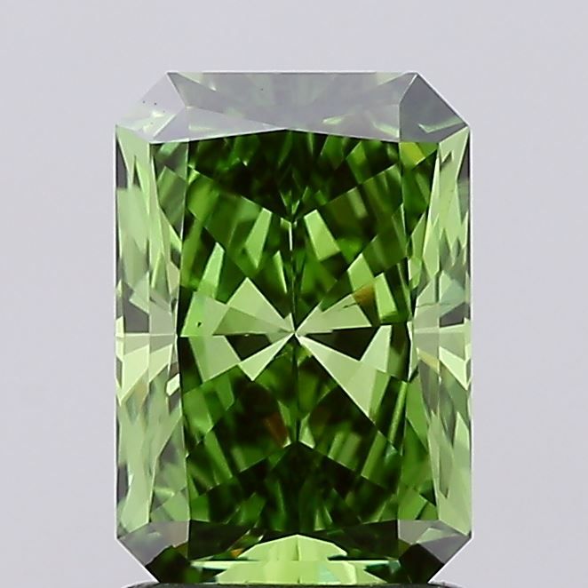 1.56 CT Fancy Vivid Green RADIANT