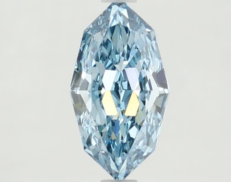 1.05 CT Fancy Vivid Blue MARQUISE