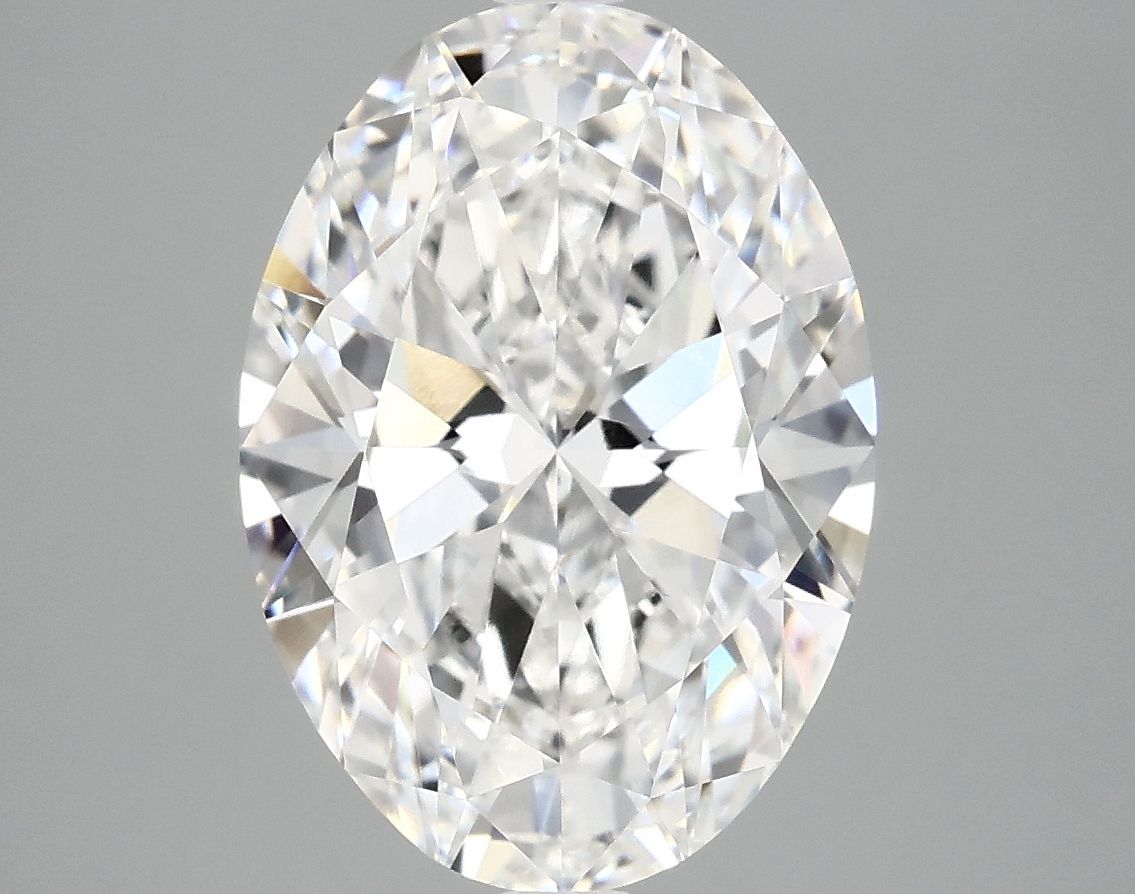4.10 ct. oval Lab Grown Diamond front image