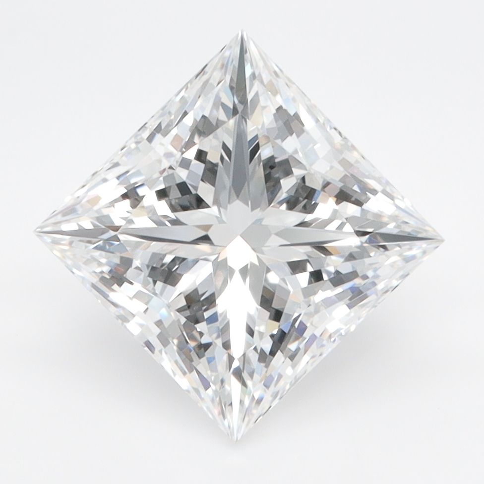 3.38 ct. princess Lab Grown Diamond front image