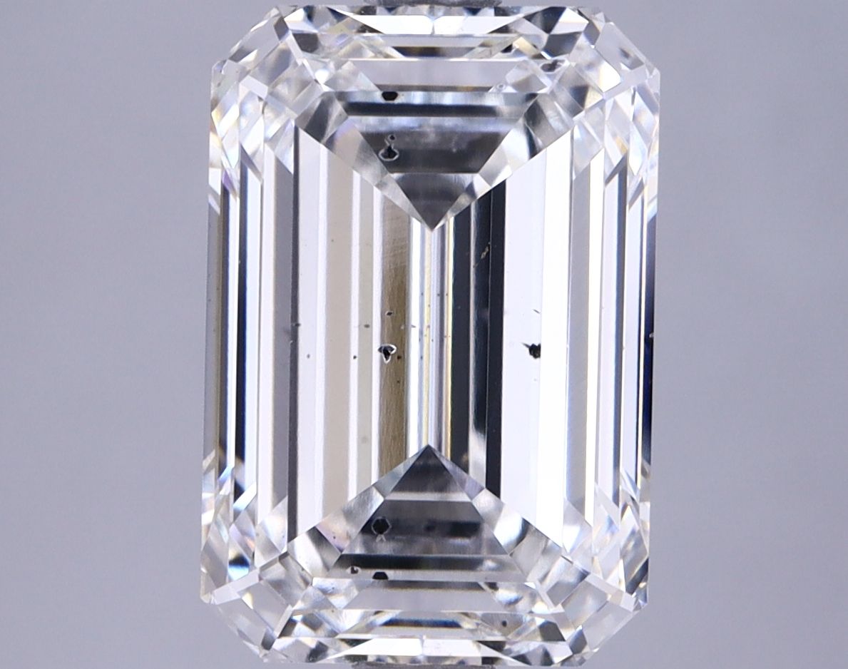 3.73 ct. emerald Lab Grown Diamond front image