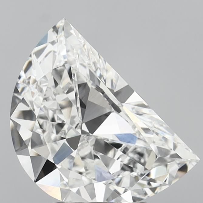 2.06 ct lab-grown Half moon Diamond
