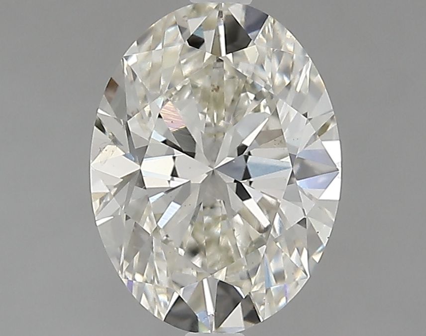 2.01 ct. oval Lab Grown Diamond front image
