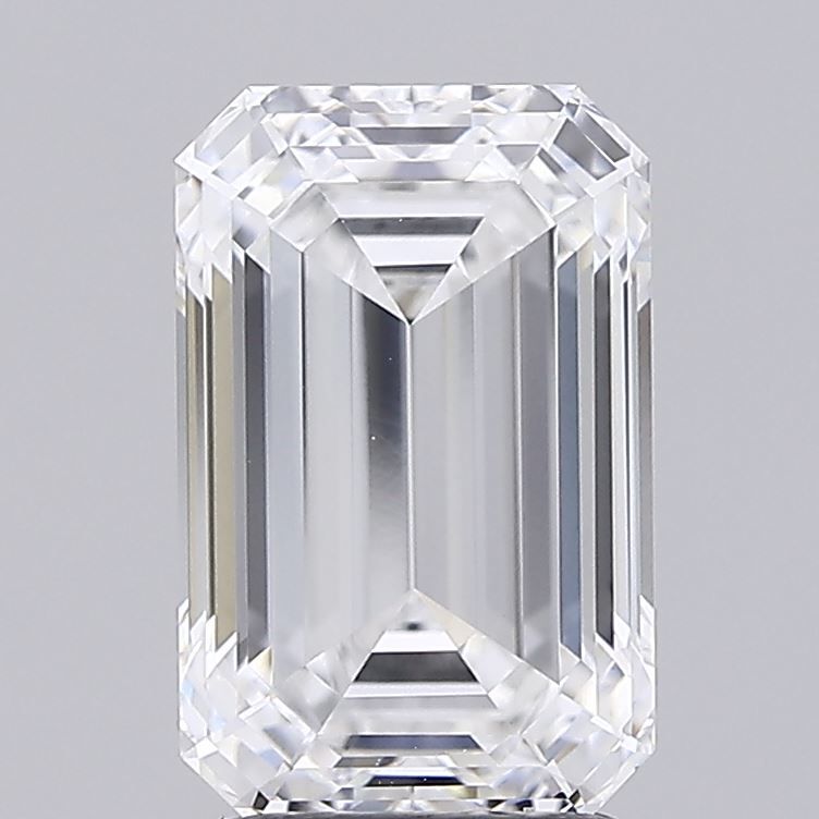 2.90 ct. emerald Lab Grown Diamond front image