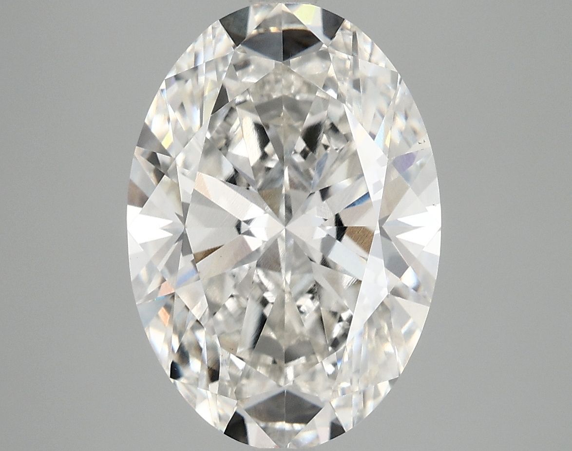 5.05 ct. oval Lab Grown Diamond front image