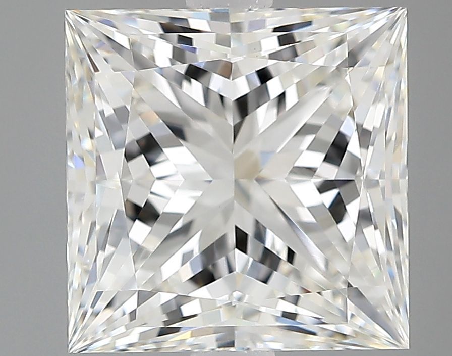 3.09 ct. princess Lab Grown Diamond front image