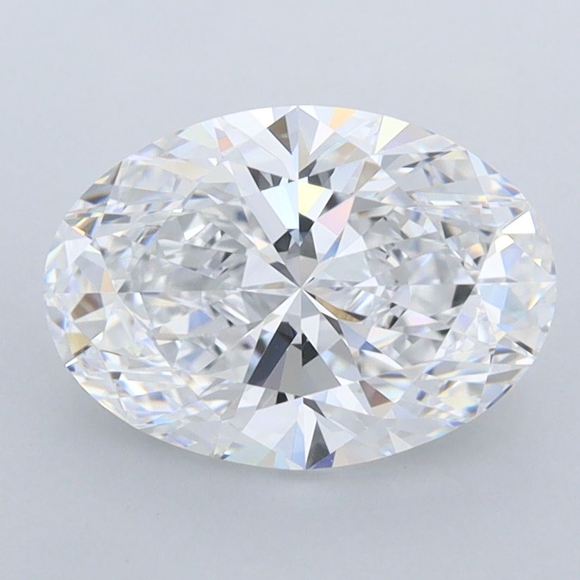 2.08 ct. oval Lab Grown Diamond front image