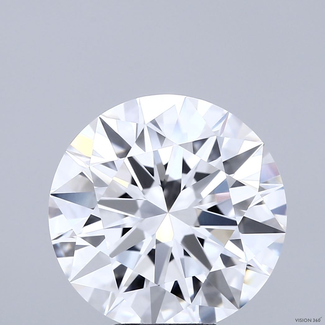 6.18 ct. round Lab Grown Diamond front image