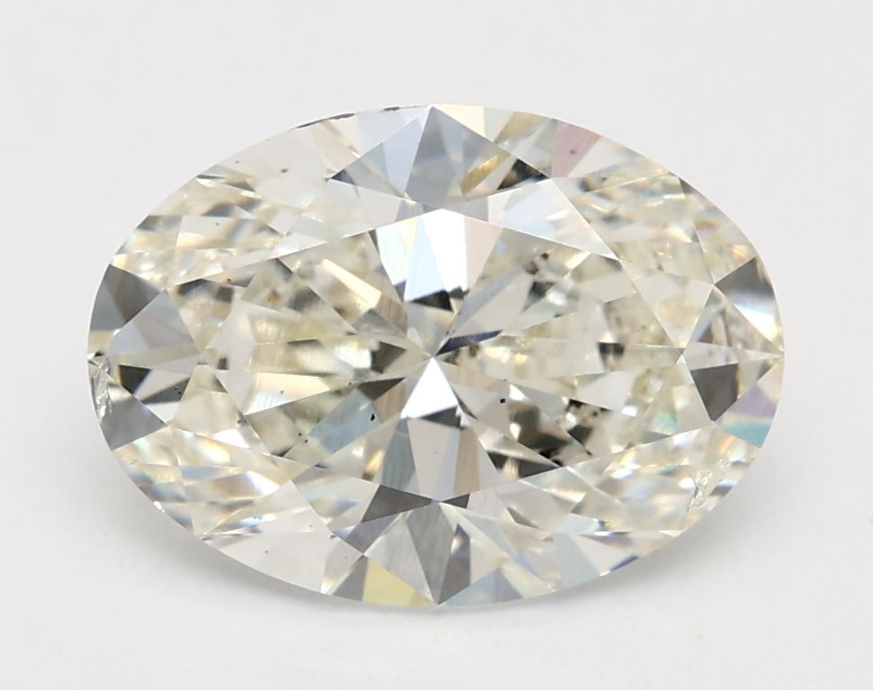 2.02 ct. oval Lab Grown Diamond front image