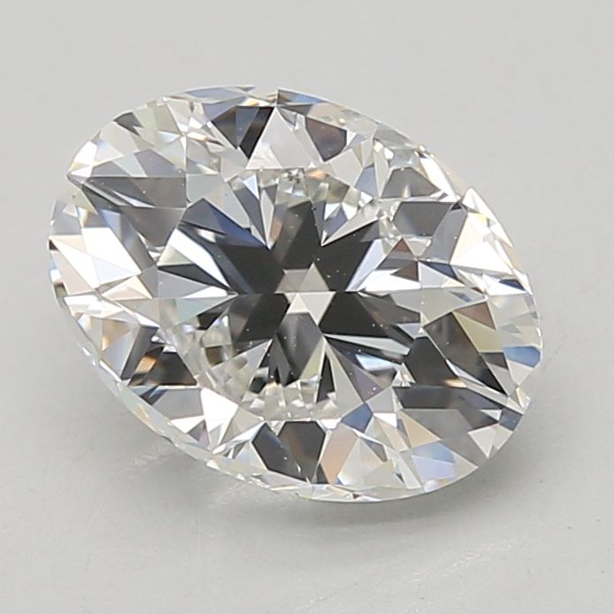 3.37 ct. oval Lab Grown Diamond front image