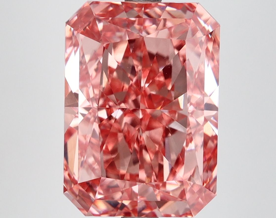 5.51 ct. radiant Lab Grown Diamond front image