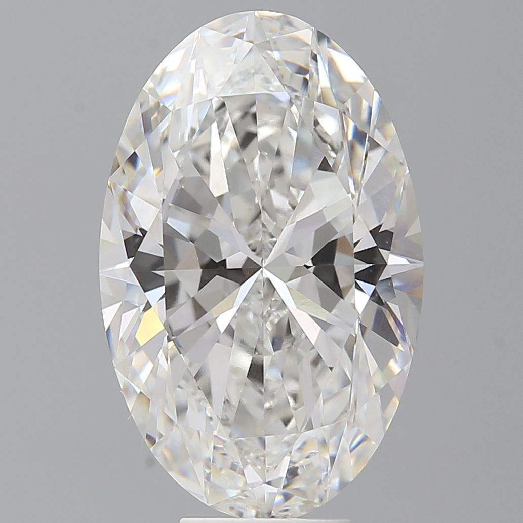 9.01 ct. oval Lab Grown Diamond front image