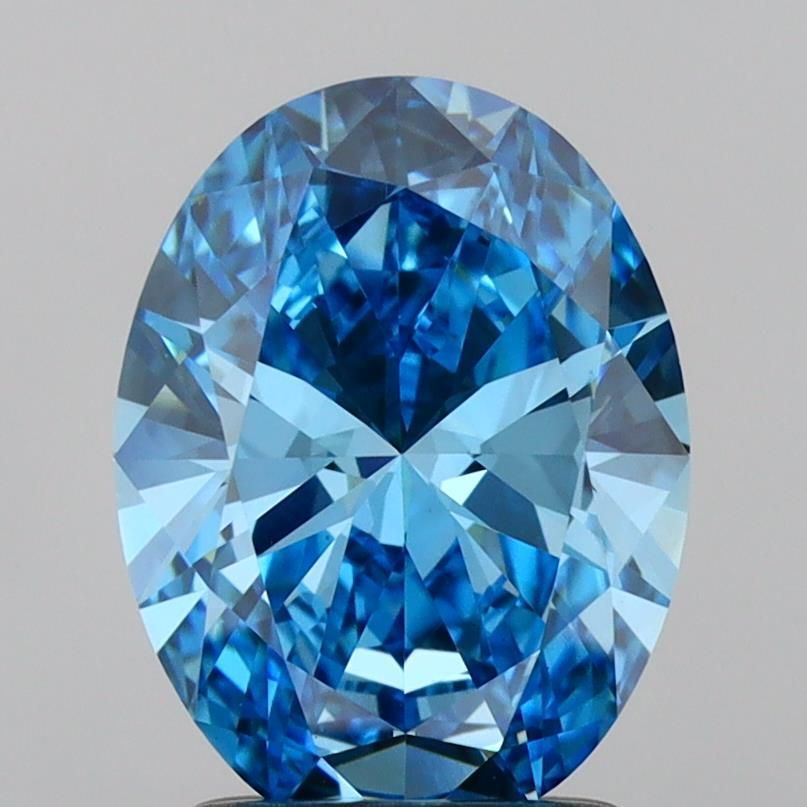 1.70 ct. oval Lab Grown Diamond front image