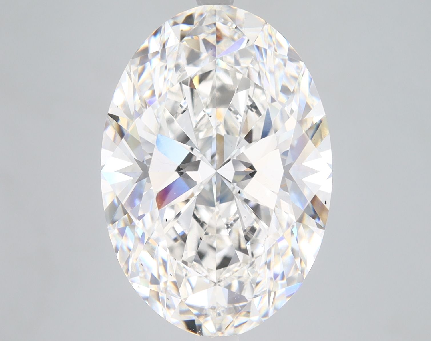 7.38 ct. oval Lab Grown Diamond front image