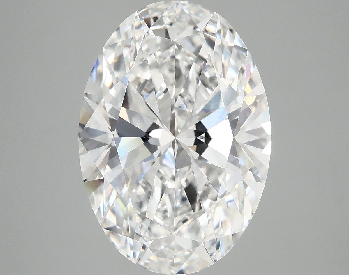 4.92 ct. oval Lab Grown Diamond front image