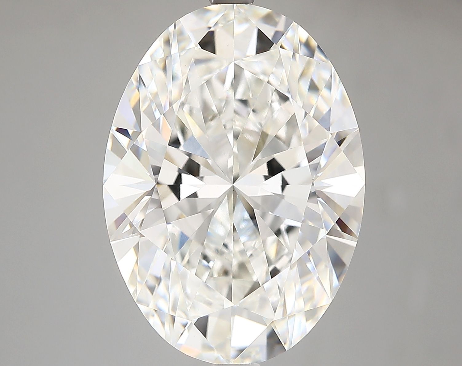 7.08 ct. oval Lab Grown Diamond front image