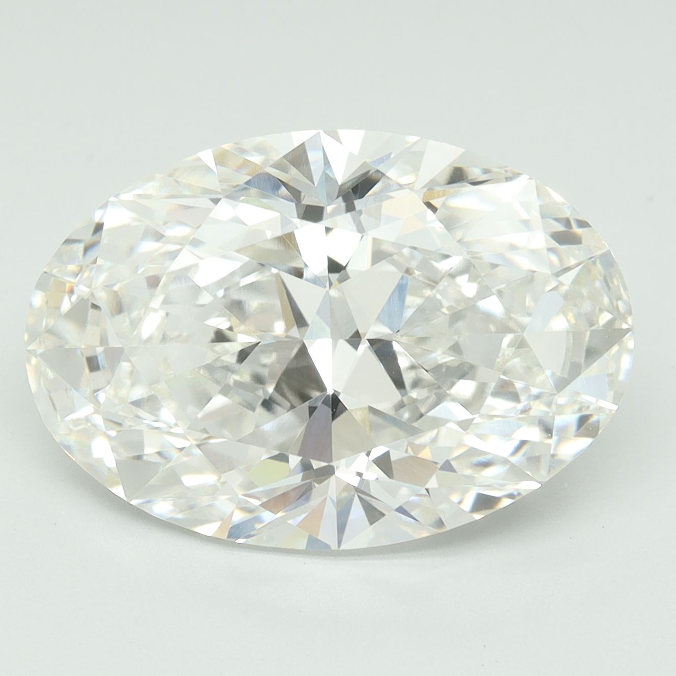 8.05 ct. oval Lab Grown Diamond front image