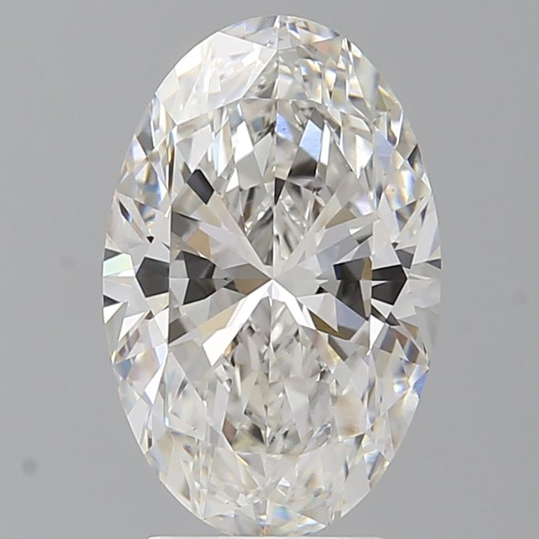 3.56 ct. oval Lab Grown Diamond front image