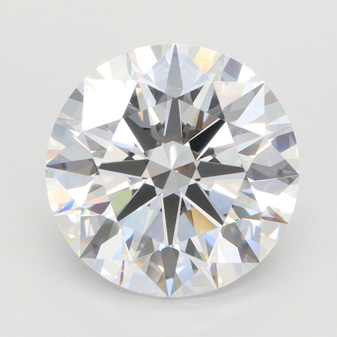 6.27 ct. round Lab Grown Diamond front image