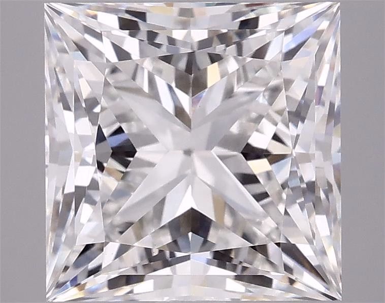 4.01 ct. princess Lab Grown Diamond front image