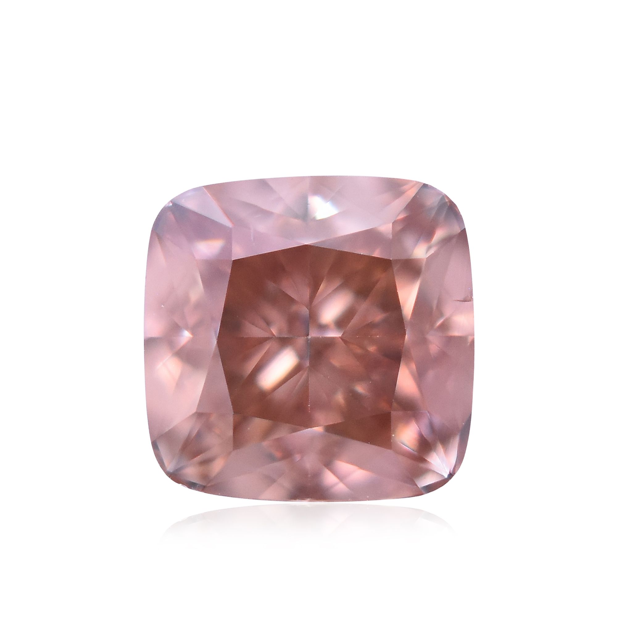 Diament 0.31 ct Fancy Deep Brownish Orangey Pink/SI1