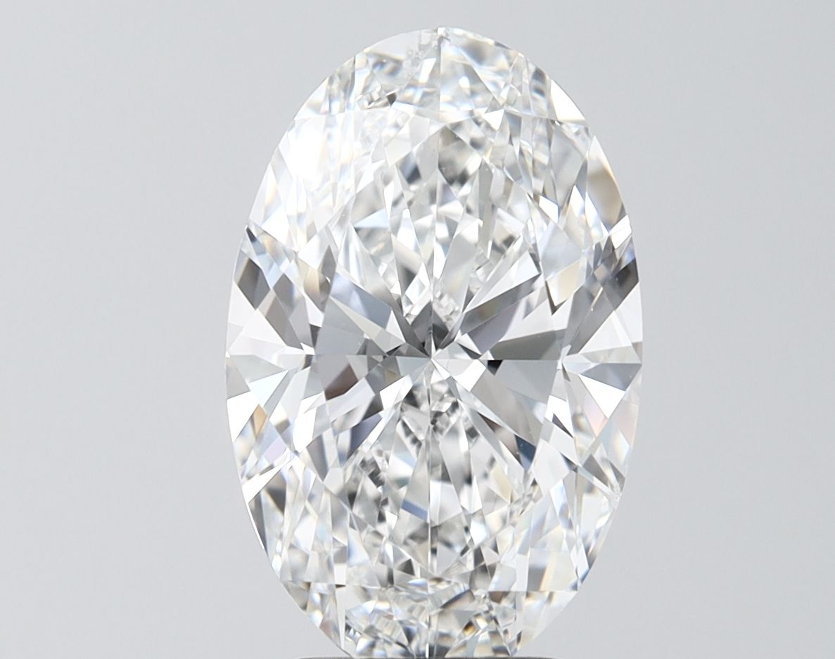 4.00 ct. oval Lab Grown Diamond front image