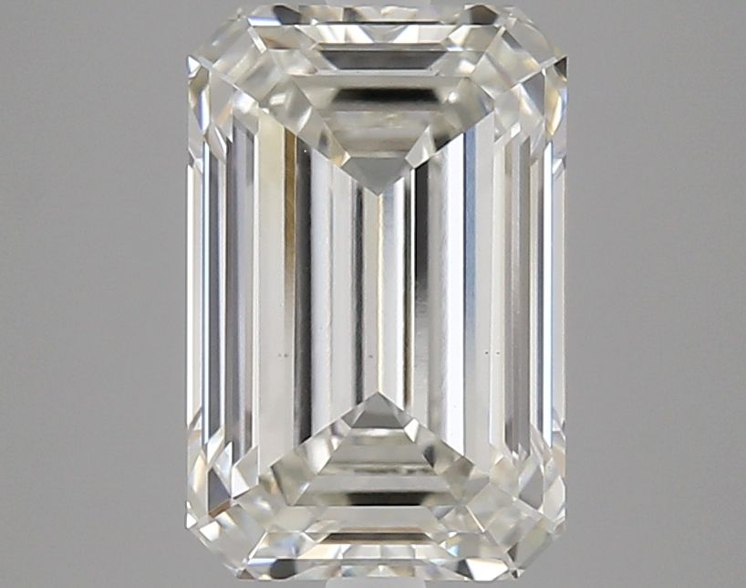 3.21 ct. emerald Lab Grown Diamond front image