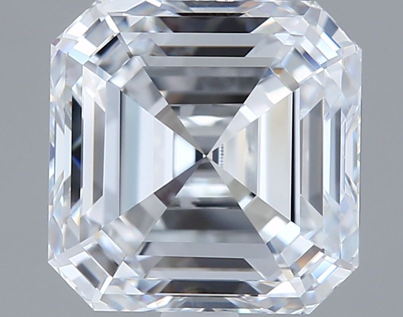 2.52 ct lab-grown Asscher Diamond