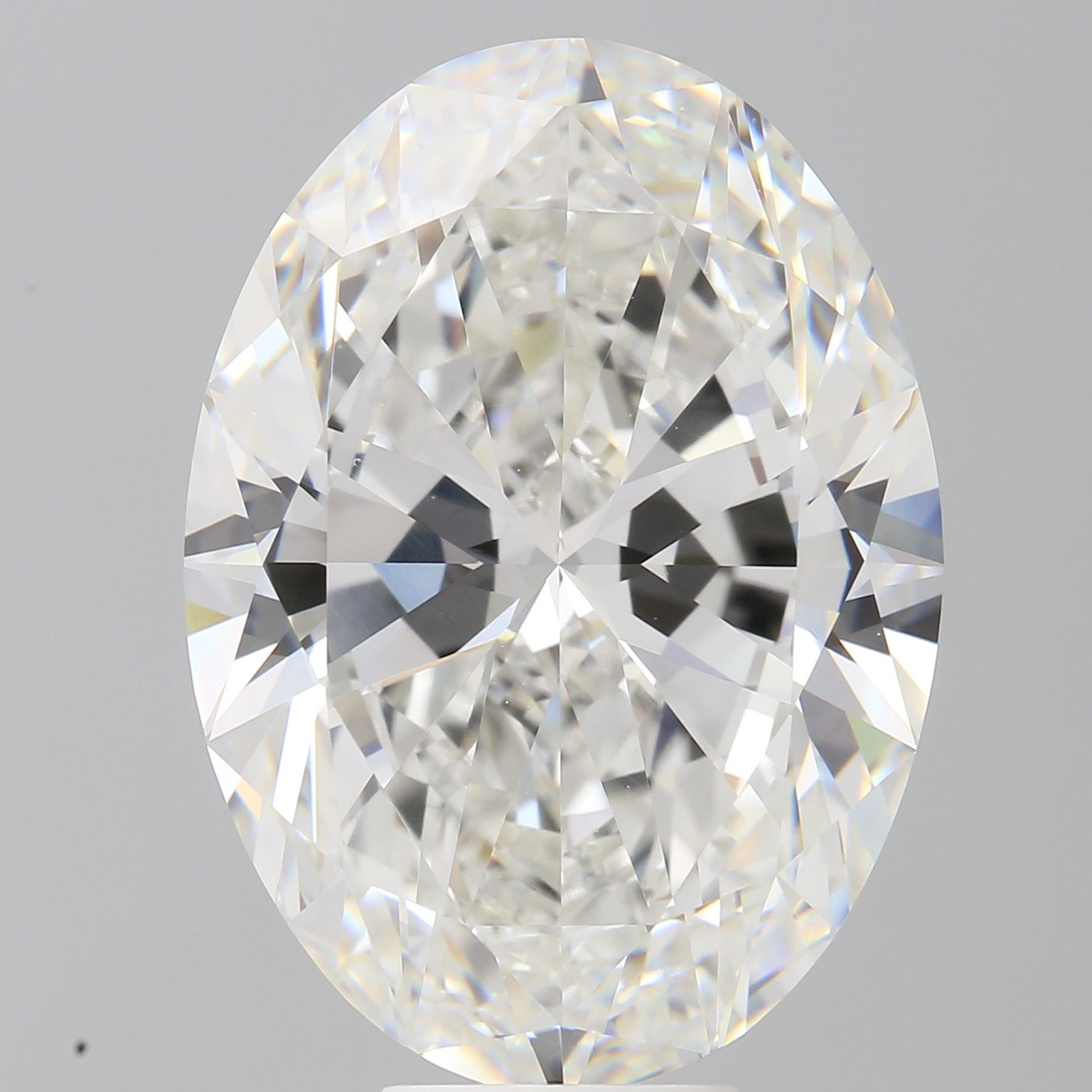 11.01 ct. oval Lab Grown Diamond front image