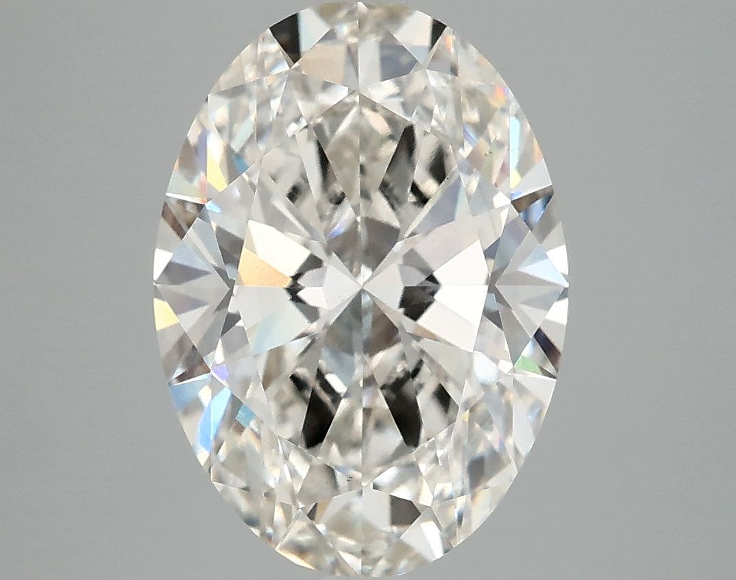 4.05 ct. oval Lab Grown Diamond front image