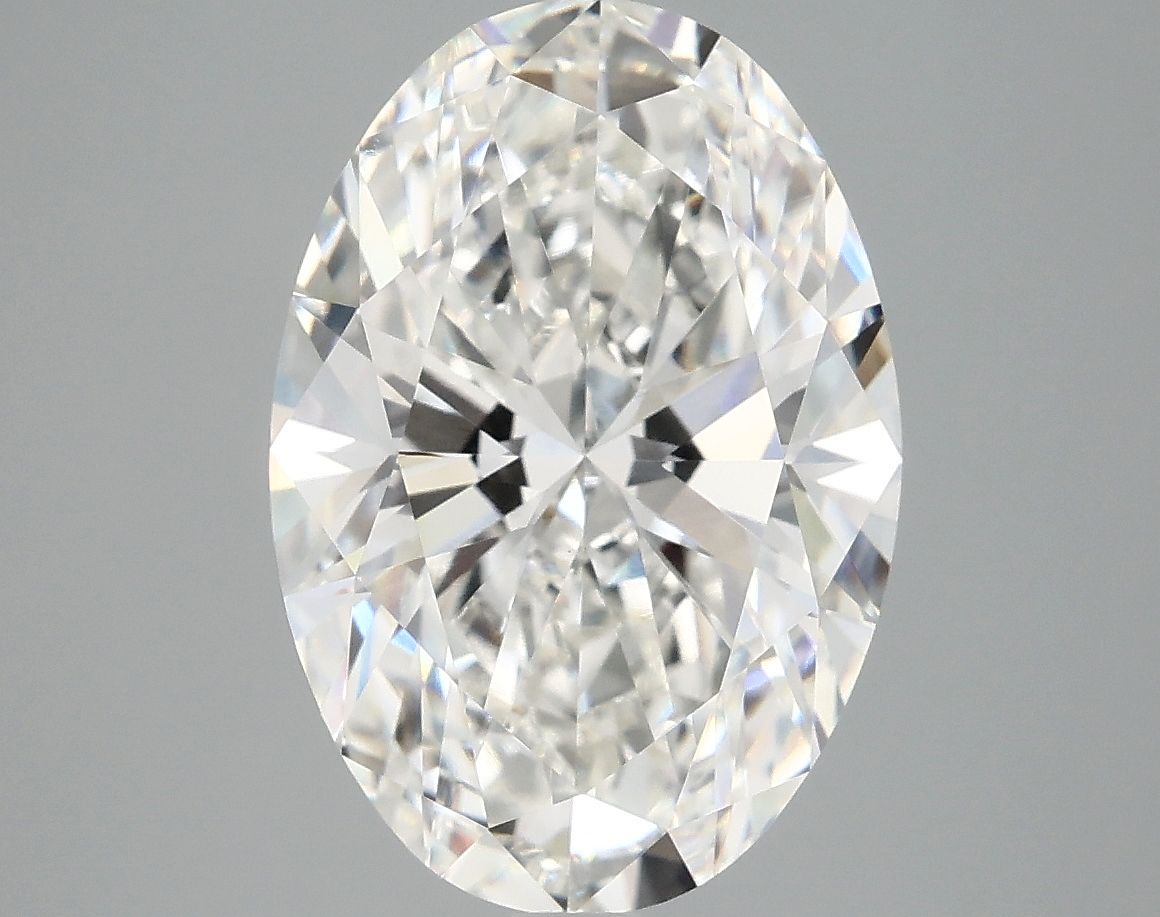 5.01 ct. oval Lab Grown Diamond front image