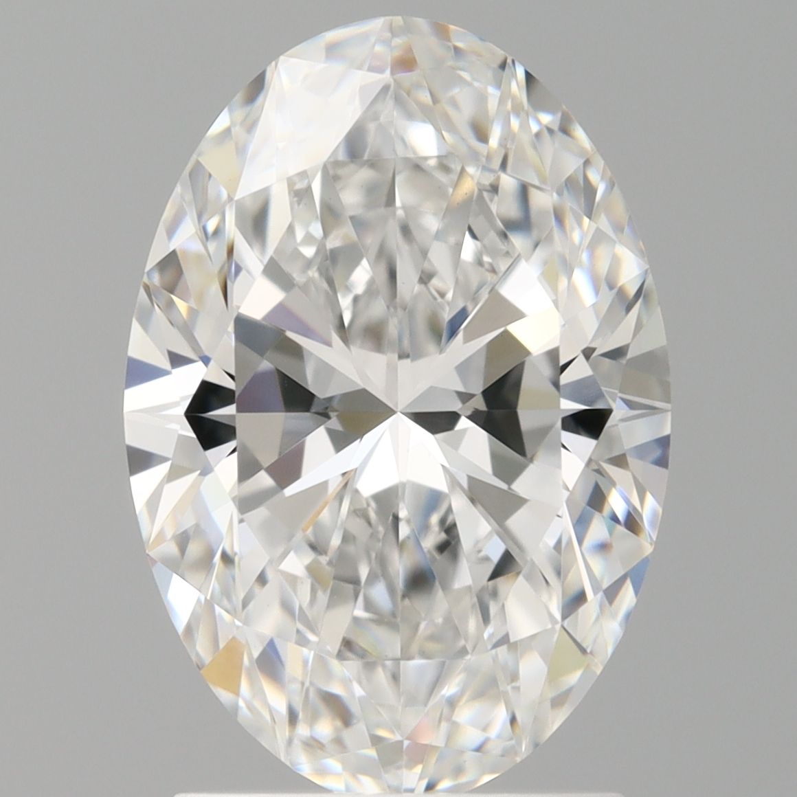 2.09 ct. oval Lab Grown Diamond front image