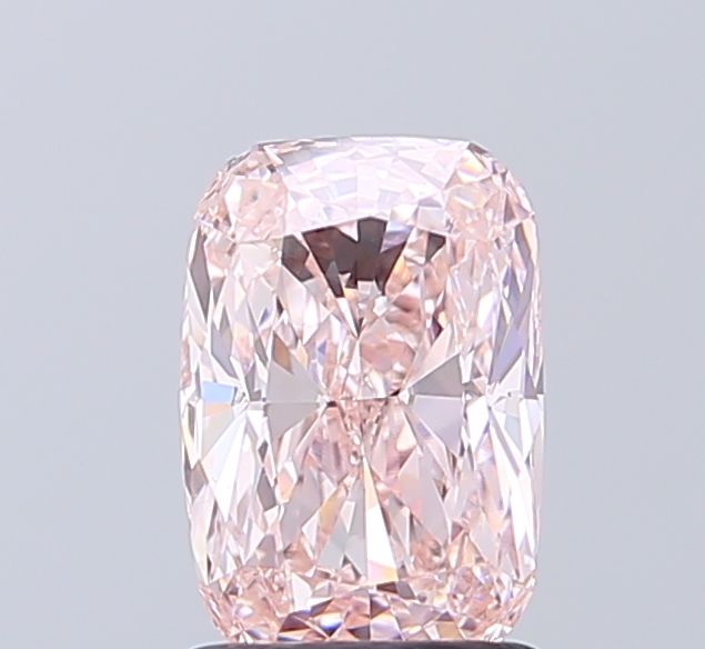 1.53 CT Fancy Intense Pink CUSHION MODIFIED