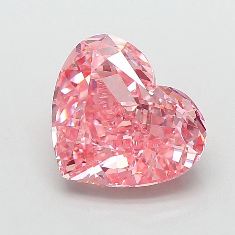 3.02 ct. heart Lab Grown Diamond front image